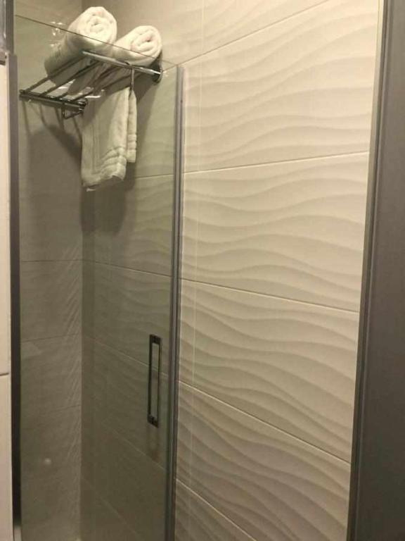 Kúpeľňa v ubytovaní Apartamentos Harmonia