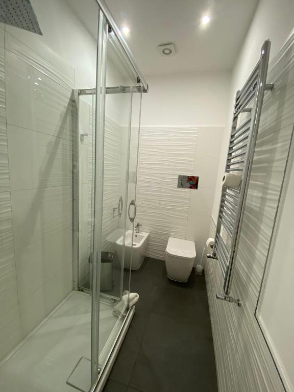 Koupelna v ubytování Amuri Room&Suite