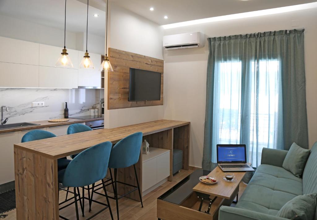 TV a/nebo společenská místnost v ubytování S & D Apartment