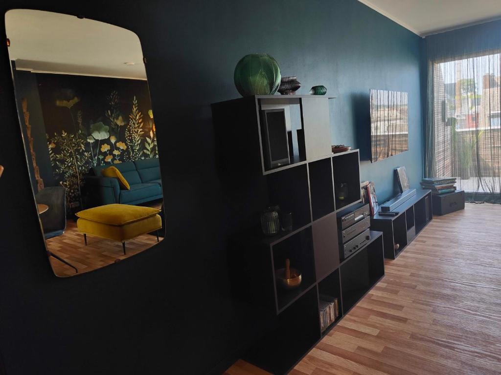 Posezení v ubytování Le duplex d'Albert logement d'exception à Namur