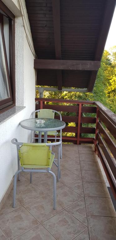 Balkón nebo terasa v ubytování House Janja Plitvice