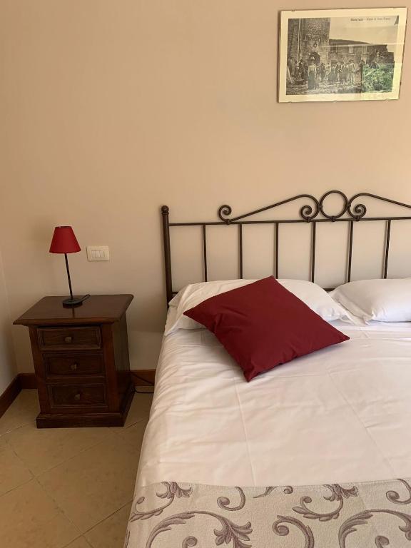 Posteľ alebo postele v izbe v ubytovaní Casa Vacanze La Villetta