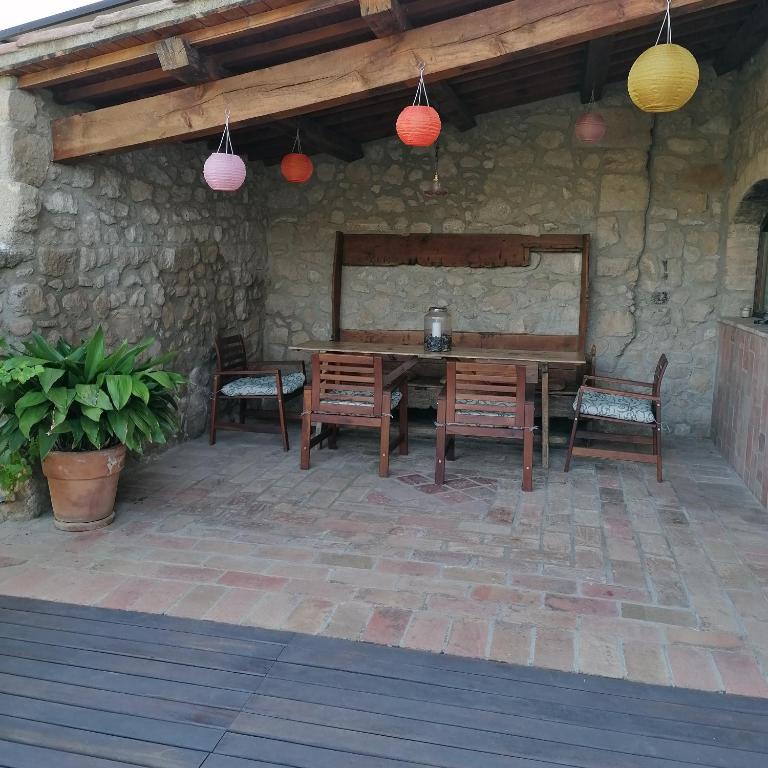 Patio nebo venkovní prostory v ubytování Casa Cabots