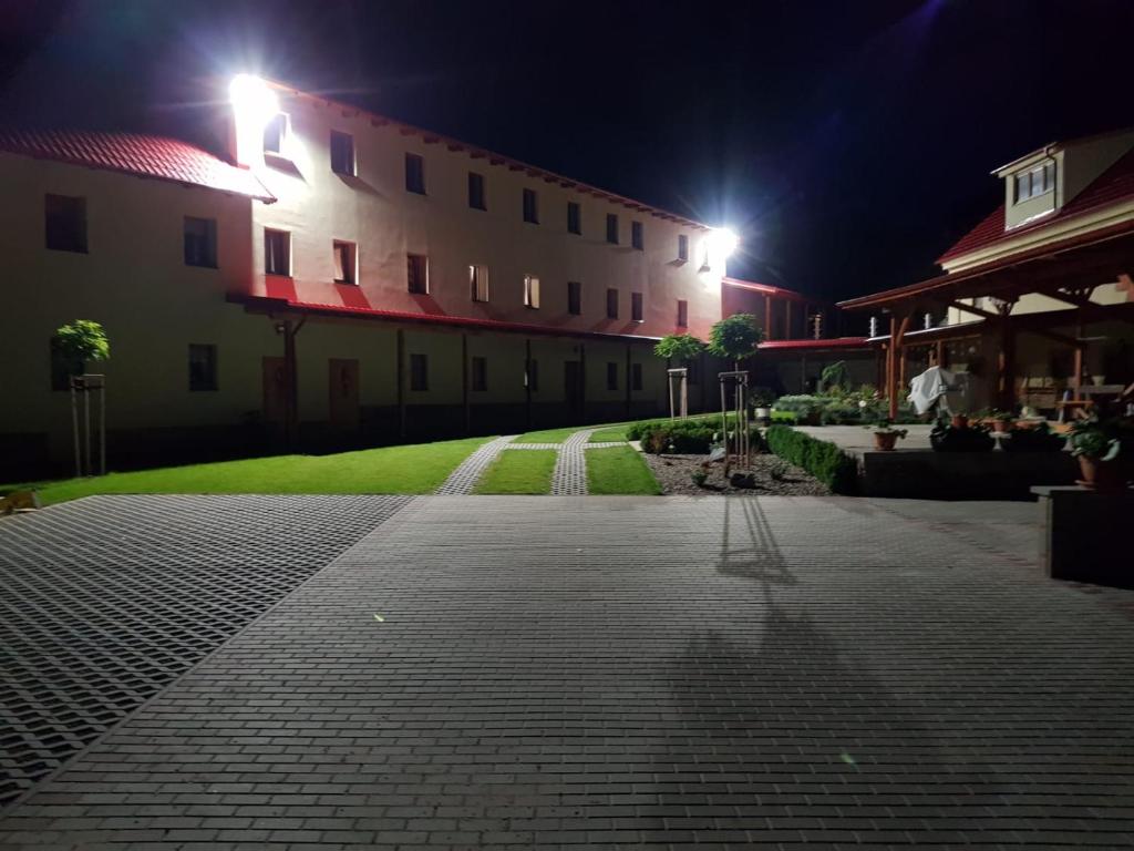 Budova, kde se bed and breakfast nachází