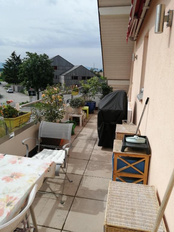 Nespecifikovaný výhled na hory nebo výhled na hory při pohledu z apartmánu