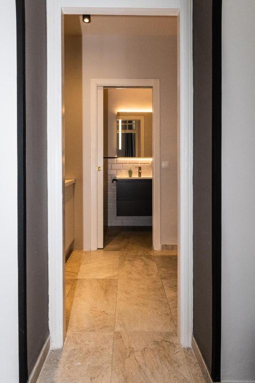 Koupelna v ubytování Triana Pelay Suites