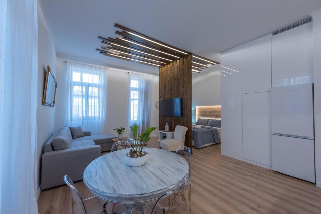 Kuchyň nebo kuchyňský kout v ubytování 1571_SUITES A1