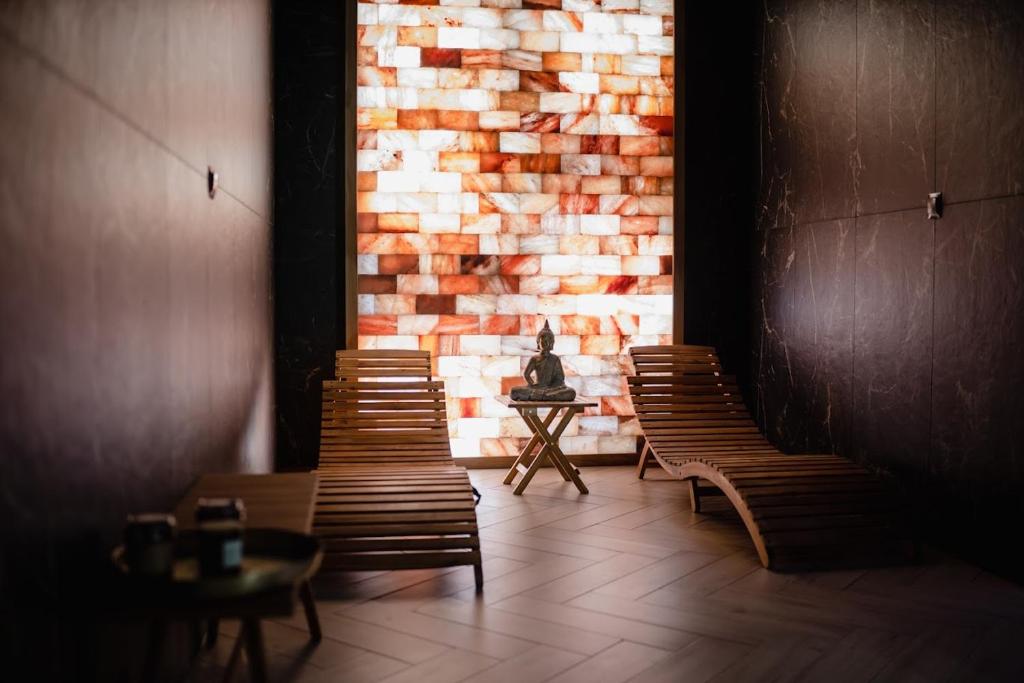 Posezení v ubytování Hotel Szerokie Wody Sea & Sand Ustka