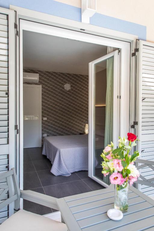 Balkón nebo terasa v ubytování 4essences Boutique Rooms