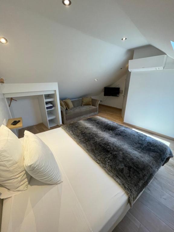 Le Lodge du Pichat - Single Room With Mountain View