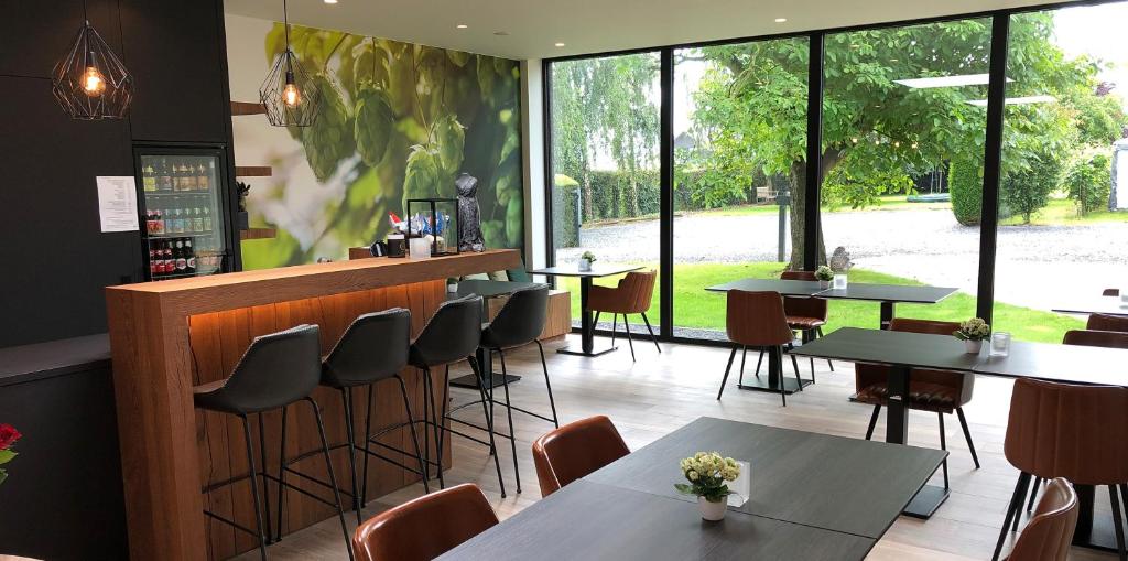 Restaurace v ubytování D'Hommelbelle