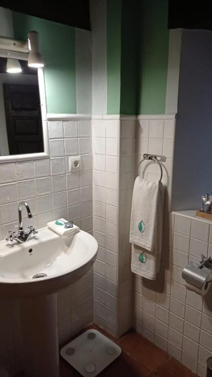 A bathroom at Posada Reserva Verde