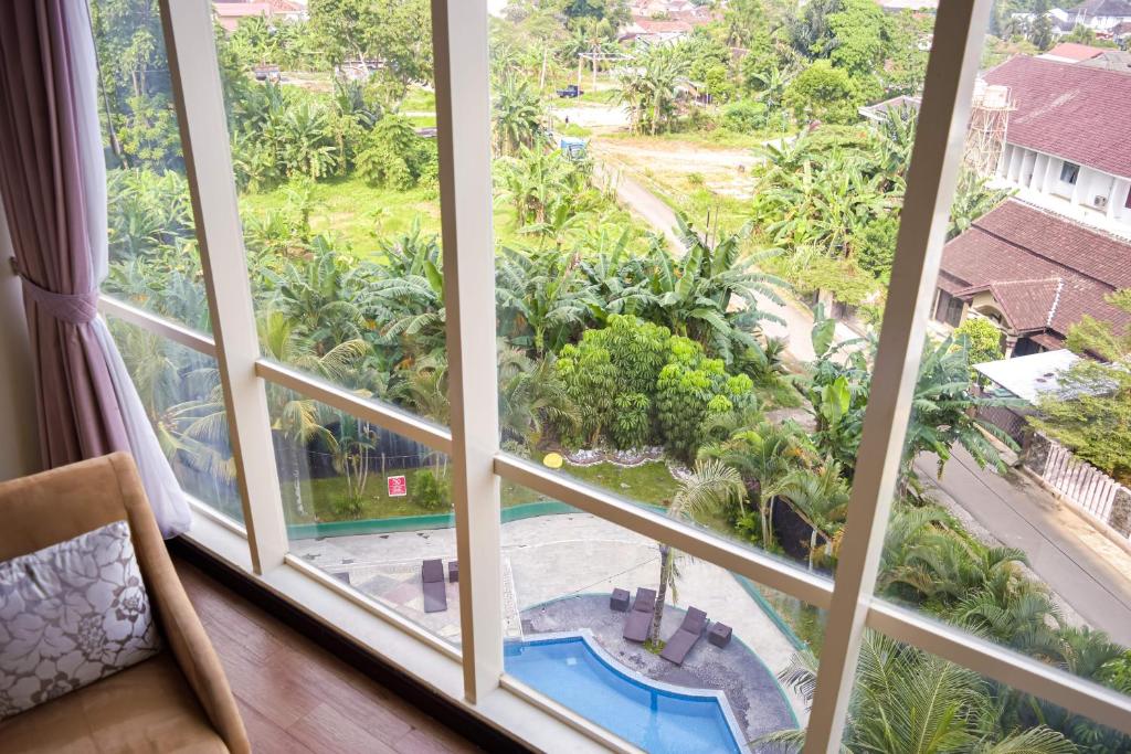 Zahrada ubytování Swiss-Belhotel Lampung