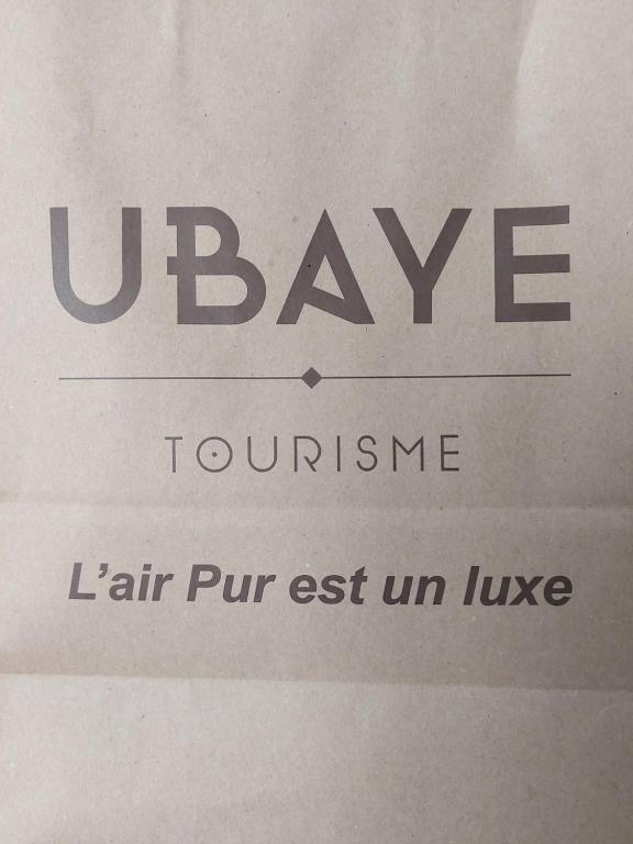 a box with the words ukaveureureureureureureureure at Chalet 126 m² PRALOUP in Uvernet