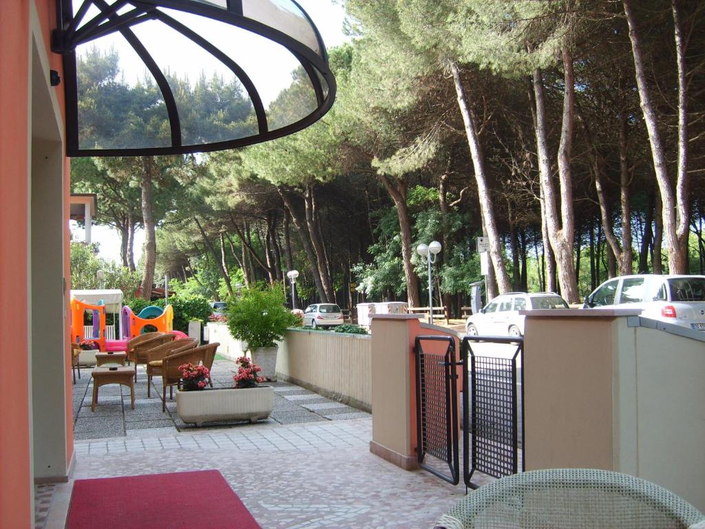 Zahrada ubytování Hotel Valentino
