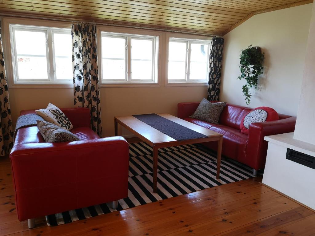 Posezení v ubytování Wannborga Vingård