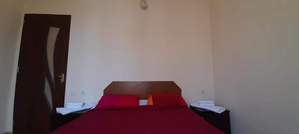Llit o llits en una habitació de Guest house Lekhtagi