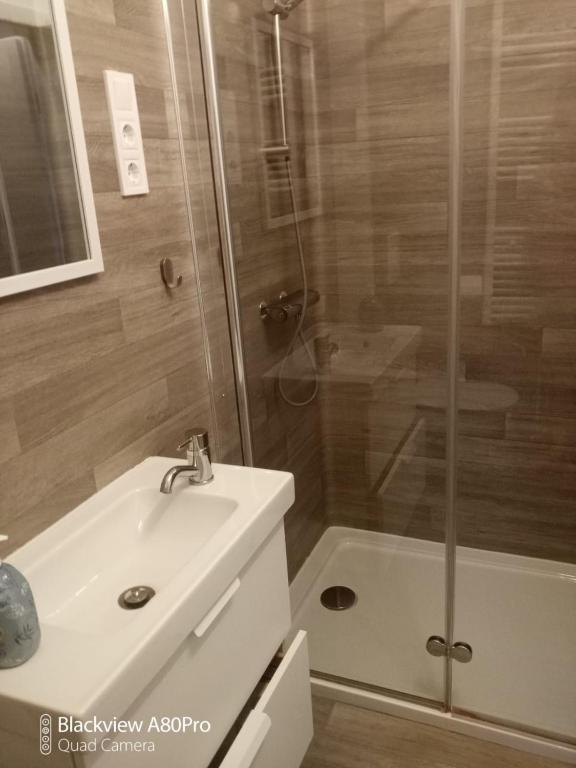 Koupelna v ubytování Gästehaus Fechheim