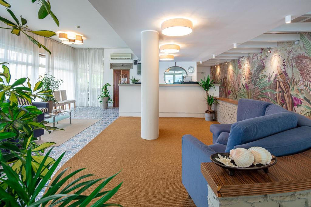 Posezení v ubytování Hotel Pigalle