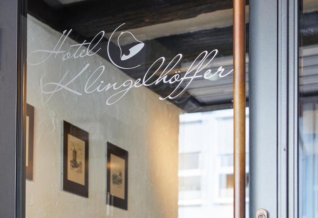 Certifikát, hodnocení, plakát nebo jiný dokument vystavený v ubytování Hotel Klingelhöffer