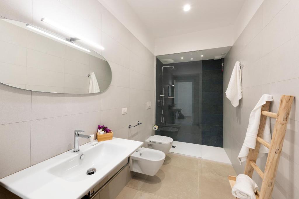 Koupelna v ubytování Livantea Agriresort e Residence