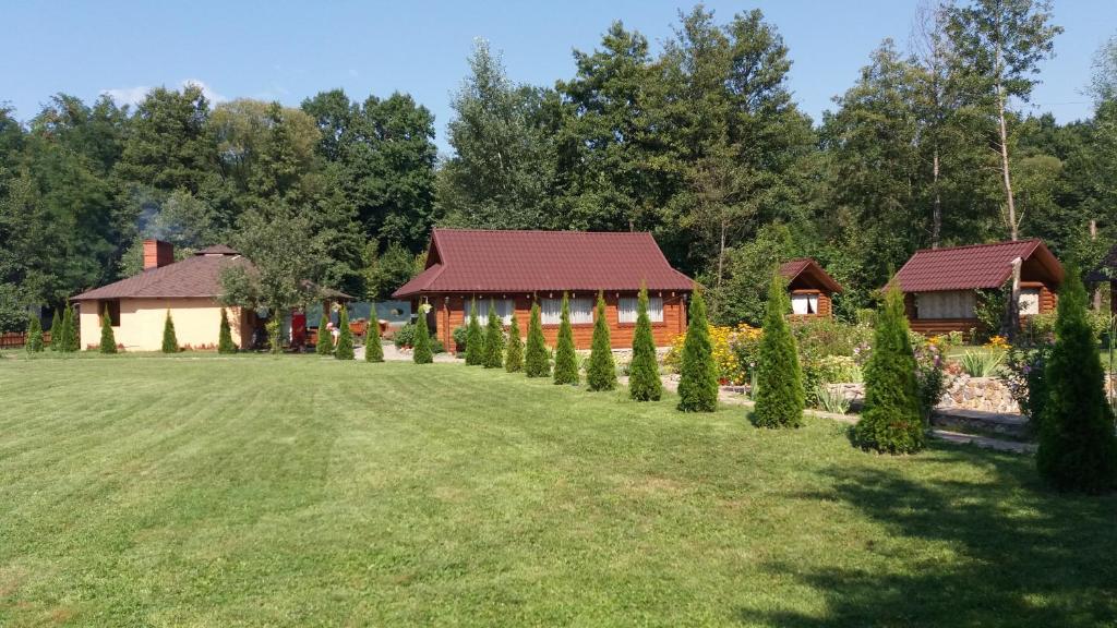 Zahrada ubytování Karpatska Forel