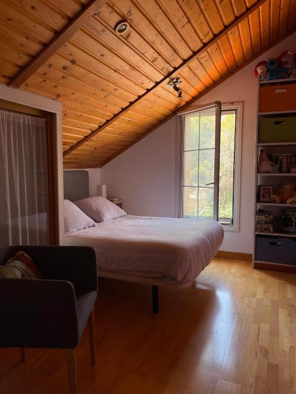 A bed or beds in a room at Casa con encanto