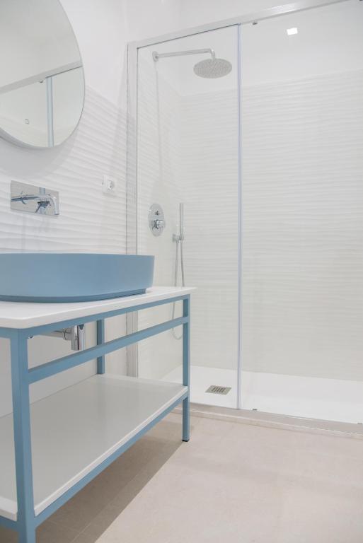 Koupelna v ubytování Casa Thuja