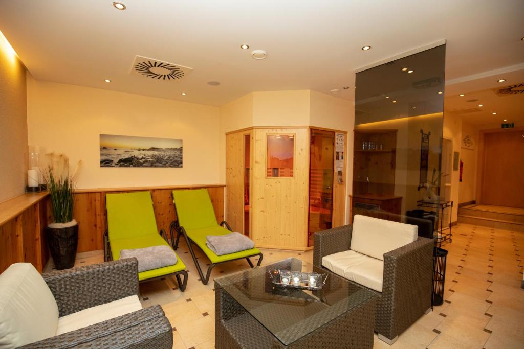 Posezení v ubytování Hotel Charly