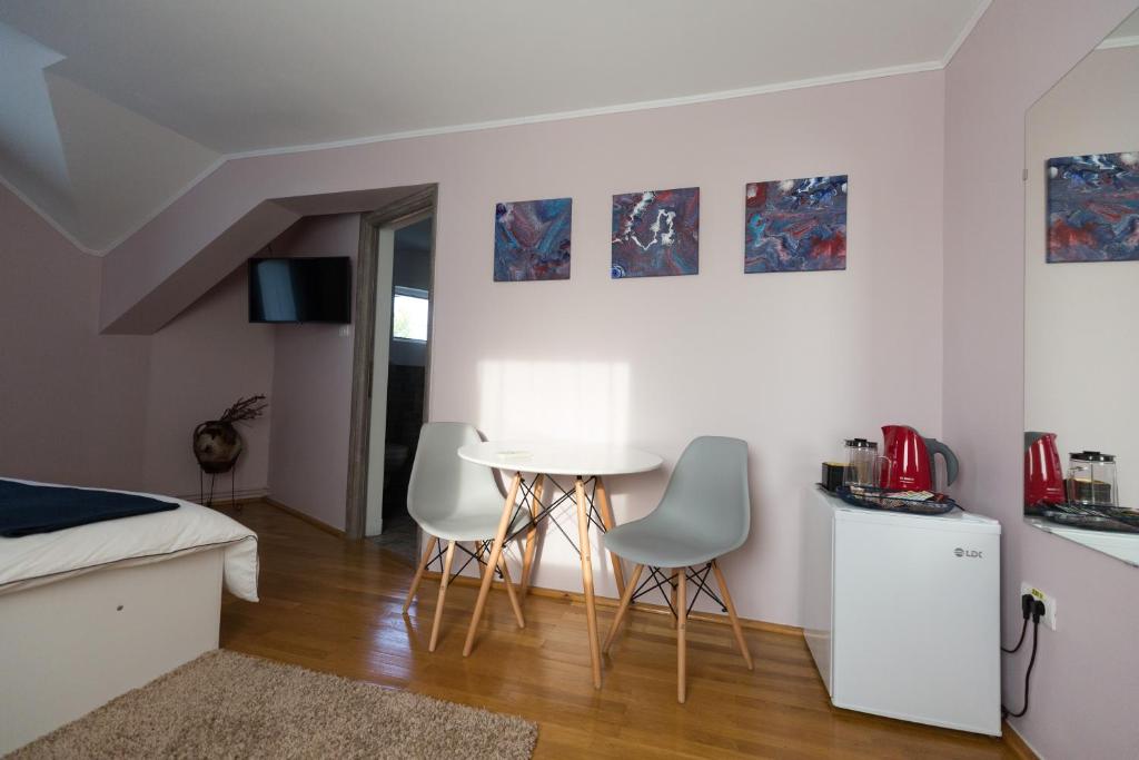 Kuchyň nebo kuchyňský kout v ubytování Casa Ris