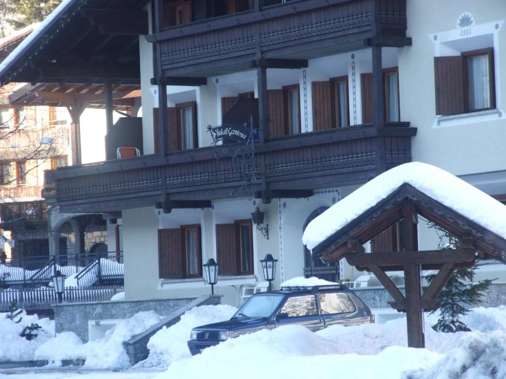Hotel Gardenia v zimě