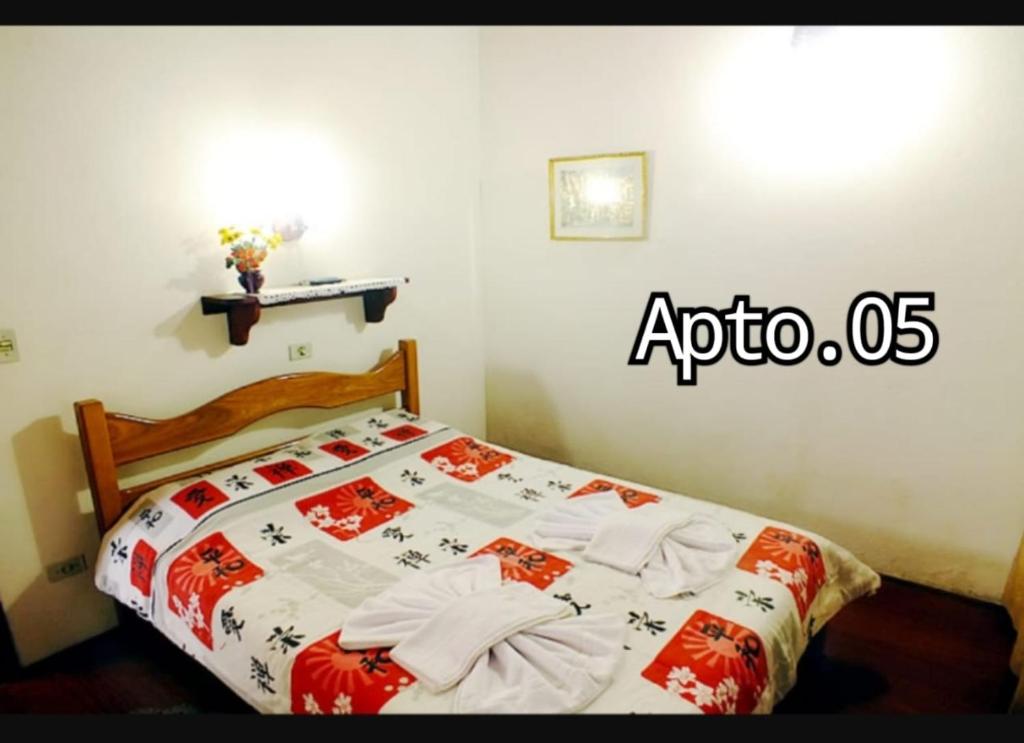 Postel nebo postele na pokoji v ubytování Pousada dos pássaros