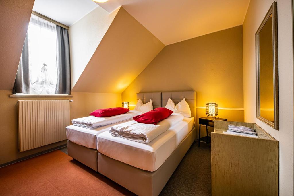 Posteľ alebo postele v izbe v ubytovaní Motel Zeltweg - Self-Check-in