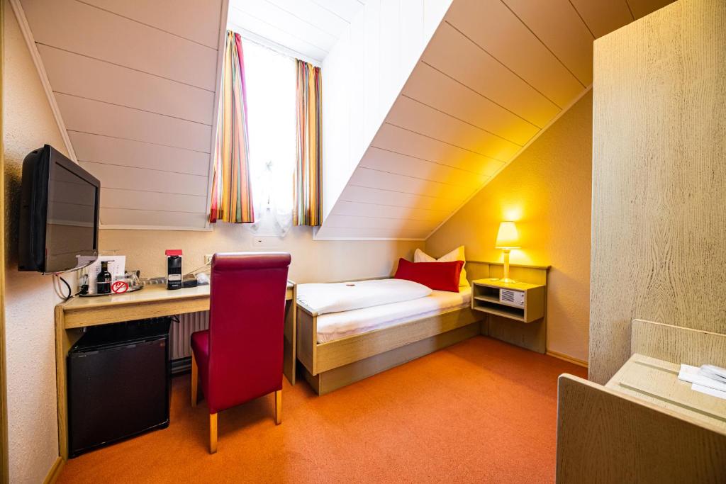 Posteľ alebo postele v izbe v ubytovaní Motel Zeltweg - Self-Check-in