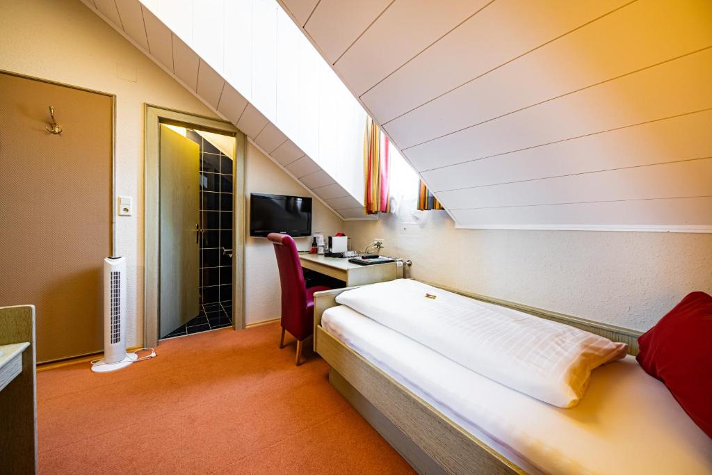 Posteľ alebo postele v izbe v ubytovaní Motel Zeltweg - Self-Check-in