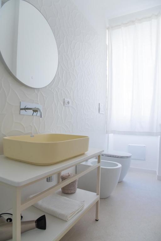Koupelna v ubytování Casa Thuja