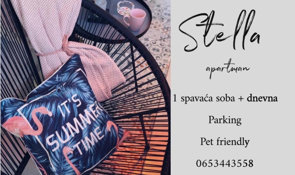 Um certificado, prémio, placa ou documento mostrado em Stan na dan Apartman Stella