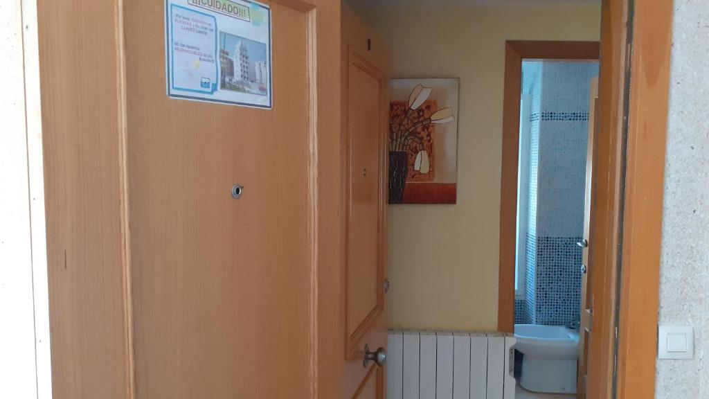 Koupelna v ubytování Apto Mar del Este alquiler semanal solo familias