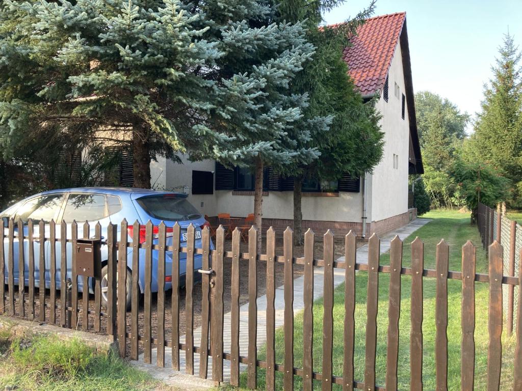 Vonkajšia záhrada v ubytovaní Zöldike Vendégház