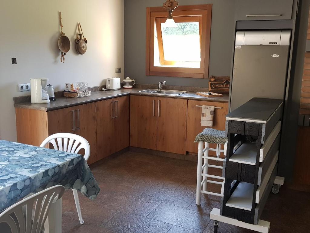 Kuchyň nebo kuchyňský kout v ubytování CaLi casa Rural