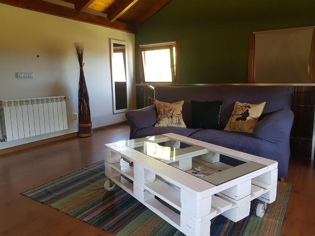 Posezení v ubytování CaLi casa Rural