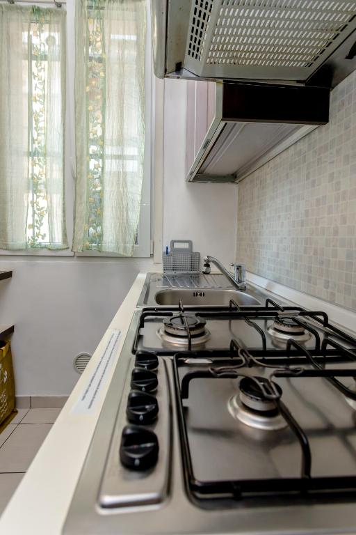 Kuchyň nebo kuchyňský kout v ubytování My home 1