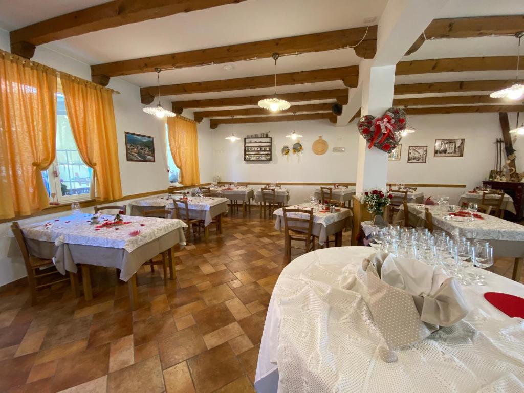 Restaurace v ubytování Al Castello