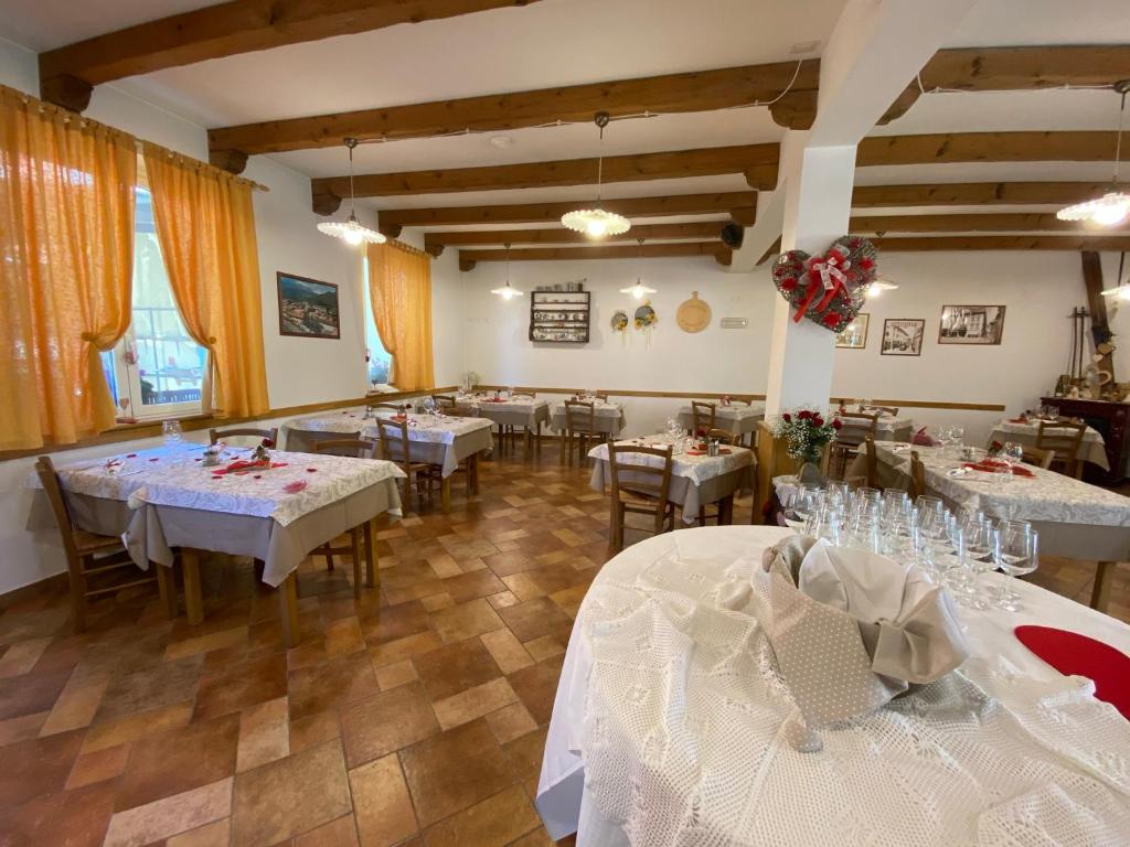 Restaurace v ubytování Al Castello