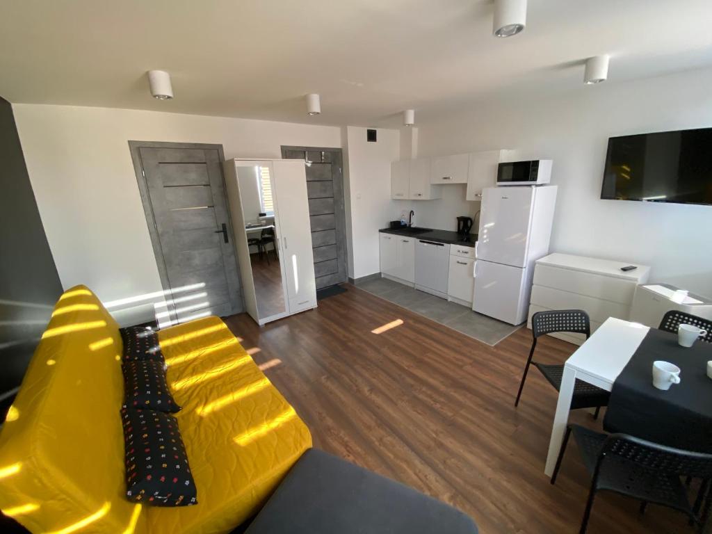 Kuchnia lub aneks kuchenny w obiekcie Apartamenty Czapla