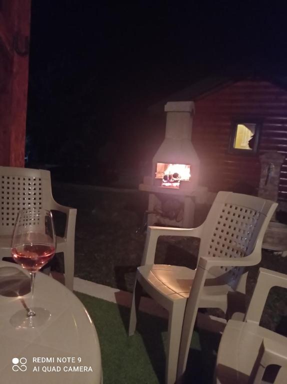 Posezení v ubytování EtnoPetra