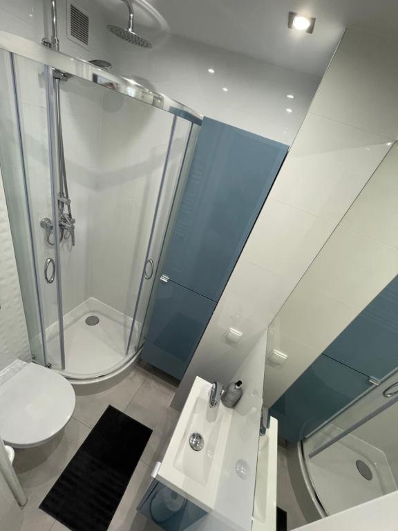 Kúpeľňa v ubytovaní Chill Apartament Gdynia