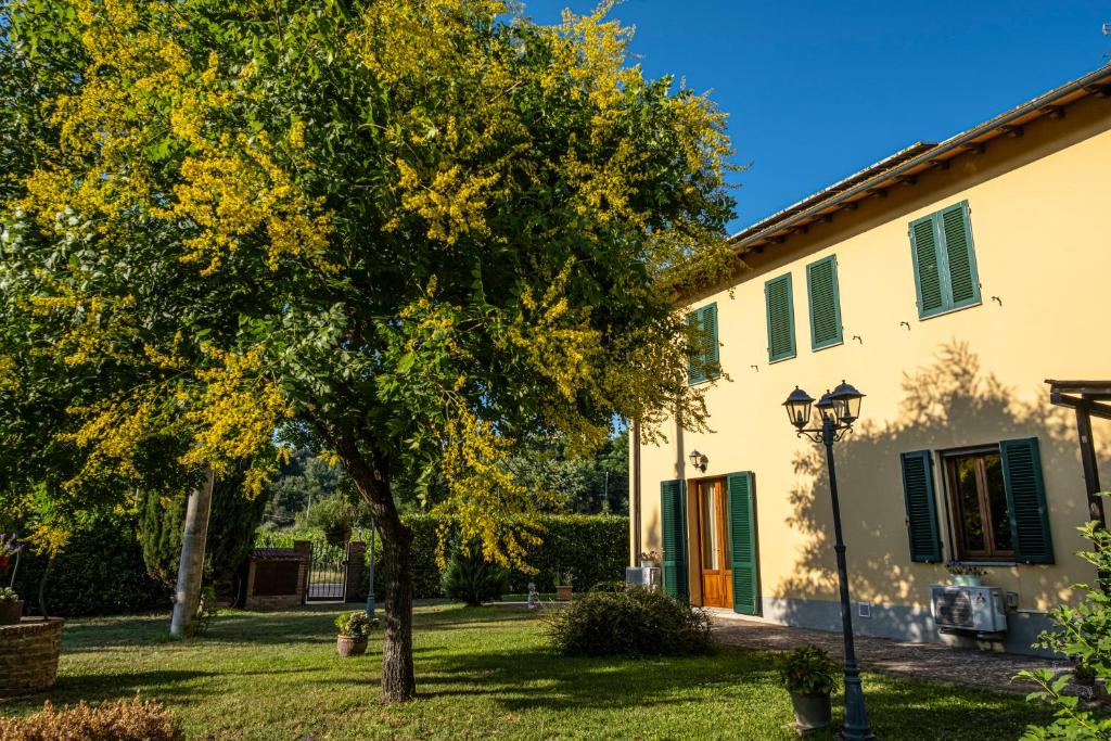 Zahrada ubytování B&B La Serra
