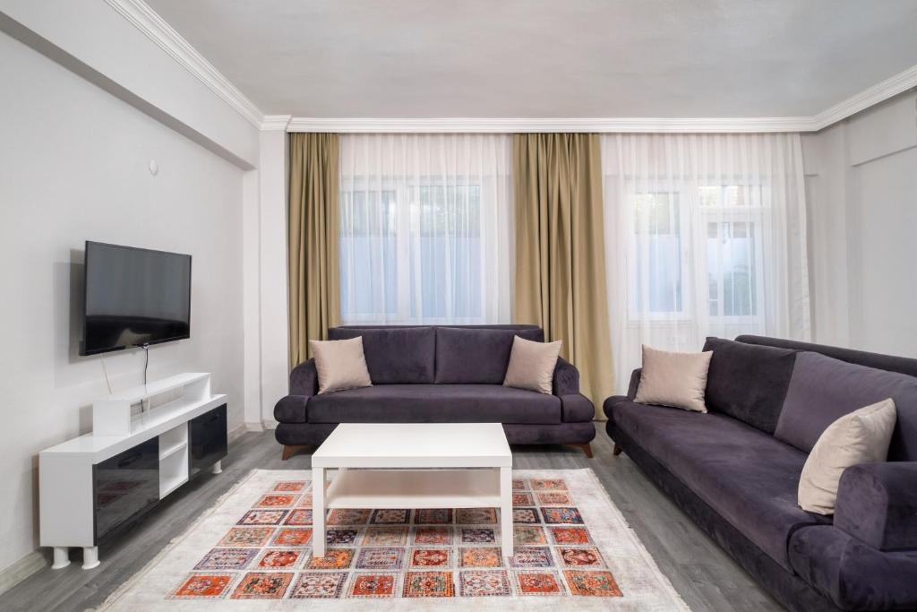 Posezení v ubytování Kagan Holiday Apartments