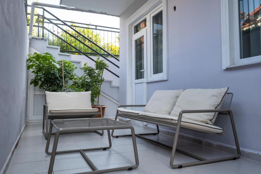 Balkón nebo terasa v ubytování Kagan Holiday Apartments